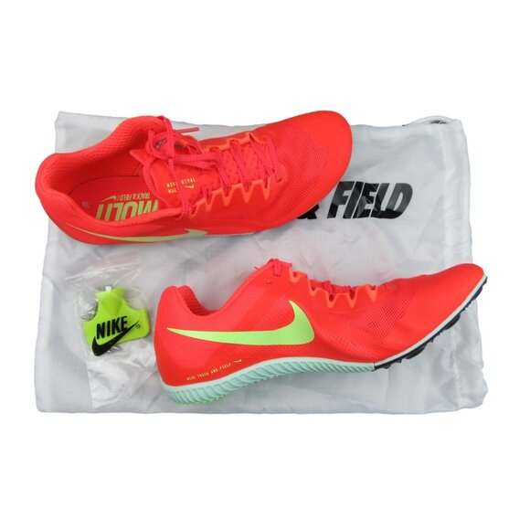 Nike Zoom Rival Track & Field Spikes Men's Size 12 Bright Crimson NEW - Picture 1 of 14